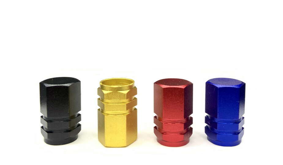 Aluminum Alloy Tire Valve Stem Air Dust Cover Caps
