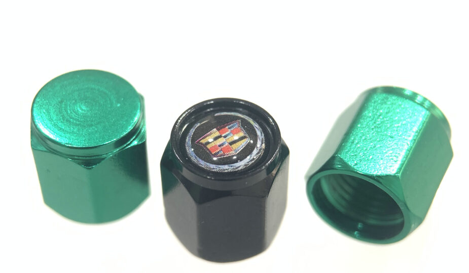 Branded logo Decorative Aluminum Alloy Valve Cap