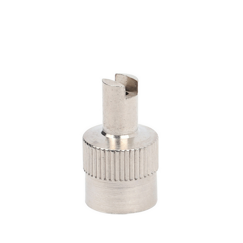 Brass Schrader Valve Cap With Valve Core Remover For Car