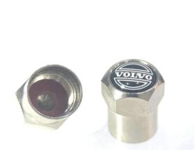 Metal Tyre Valve Caps With Logo