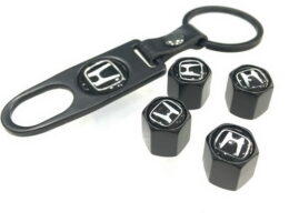 OEM Brand Valve Caps With Key Chain For Promotion