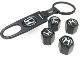 OEM Brand Valve Caps With Key Chain For Promotion